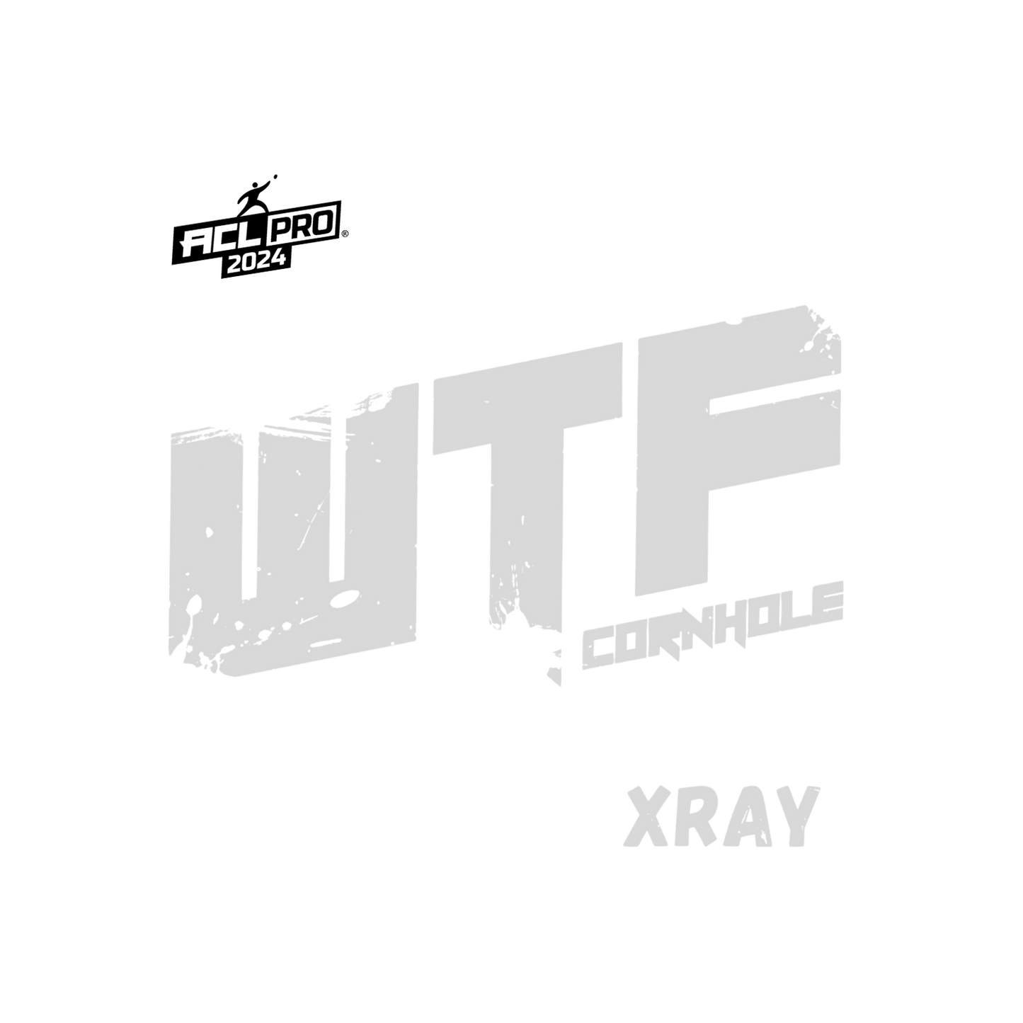 WTF X-RAY - ACL Pro Stamped Cornhole Bags - Set of 4 bags