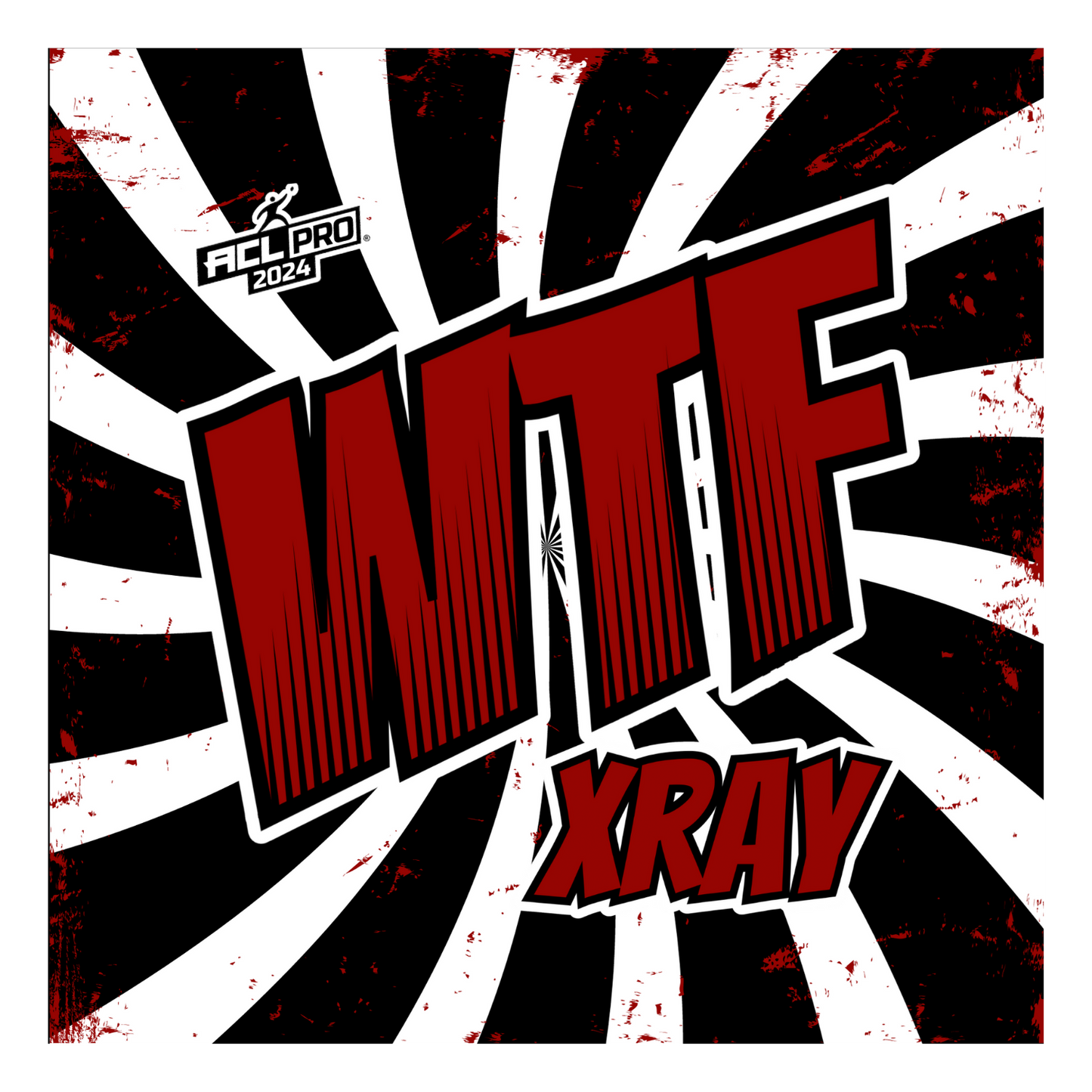 WTF X-RAY - ACL Pro Stamped Cornhole Bags - Set of 4 bags