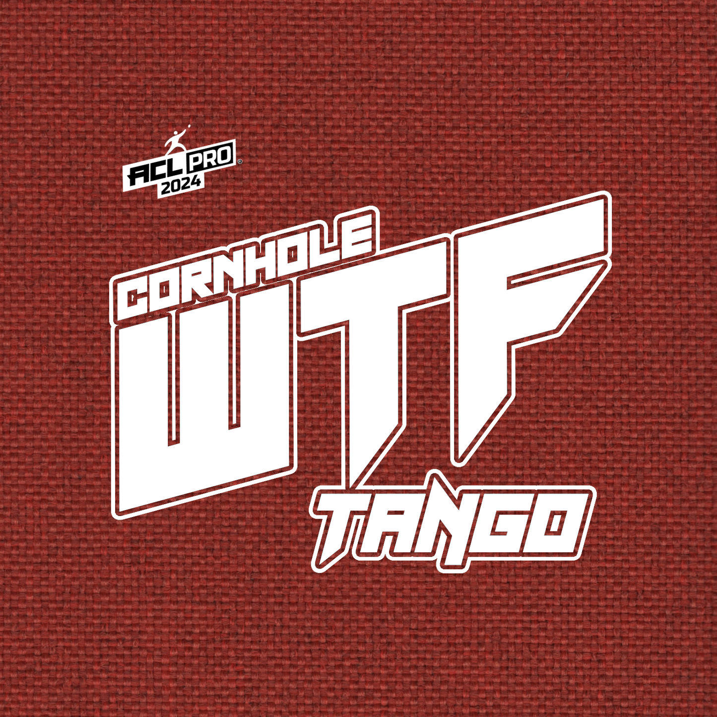 WTF Tango - ACL Pro Stamped Cornhole Bags - Set of 4 bags