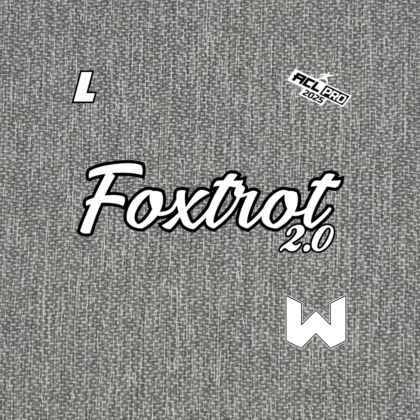 2025 Foxtrot 2.0 Simple - ACL Pro Stamped Cornhole Bags - Set of 4 bags