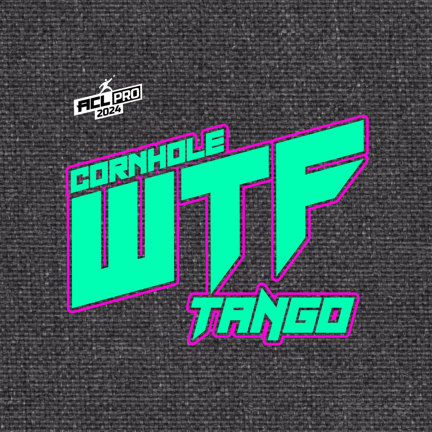 WTF Tango - ACL Pro Stamped Cornhole Bags - Set of 4 bags