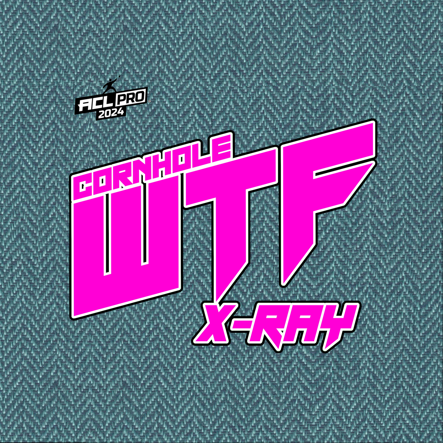 WTF X-RAY - ACL Pro Stamped Cornhole Bags - Set of 4 bags