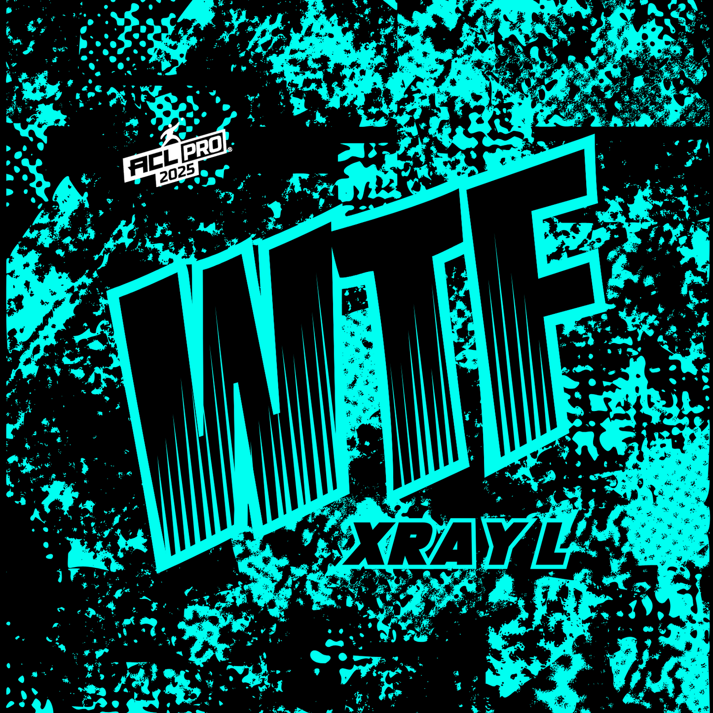 2026 WTF X-RAY Aqua carpet - ACL Pro Stamped Cornhole Bags - Set of 4 bags