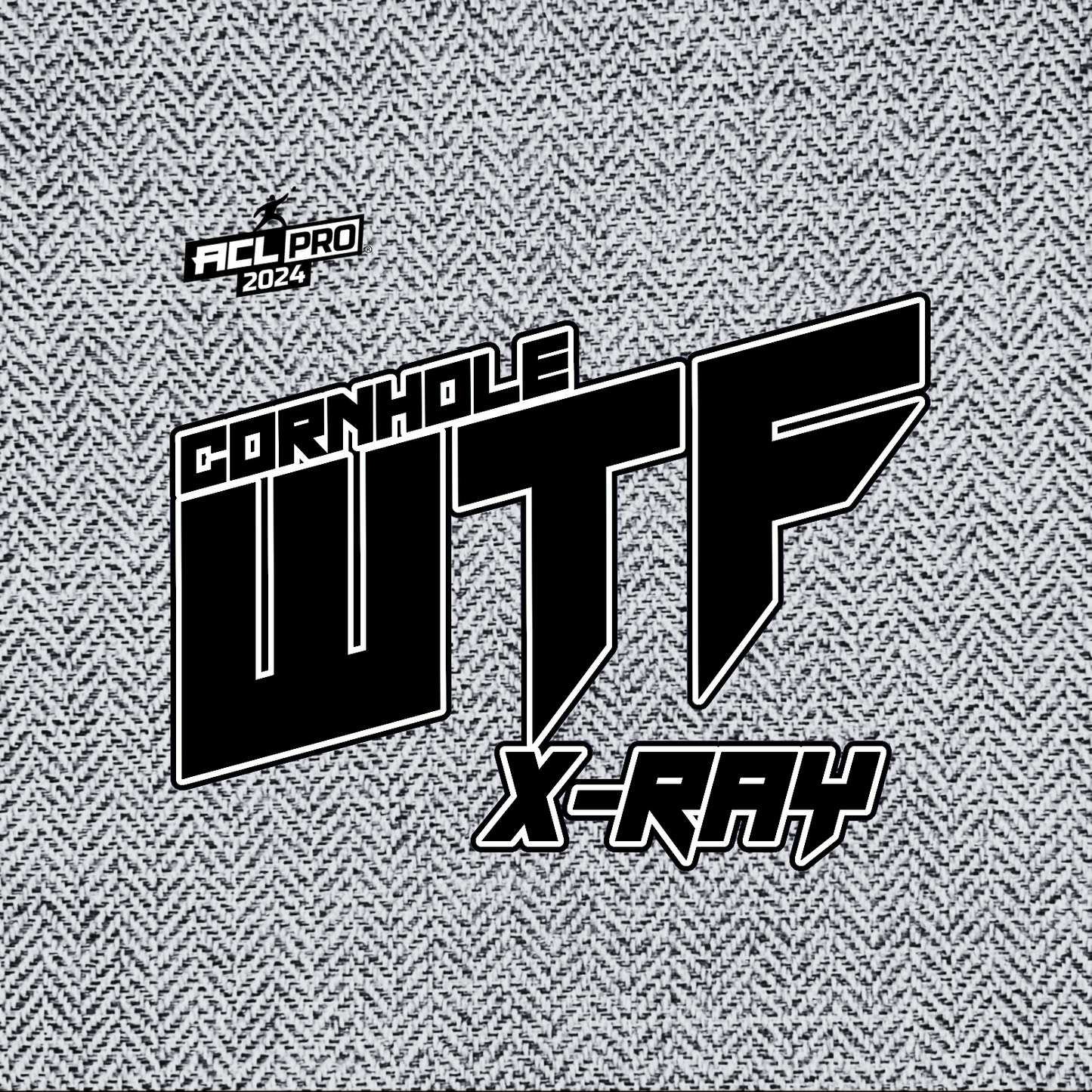 WTF X-RAY - ACL Pro Stamped Cornhole Bags - Set of 4 bags