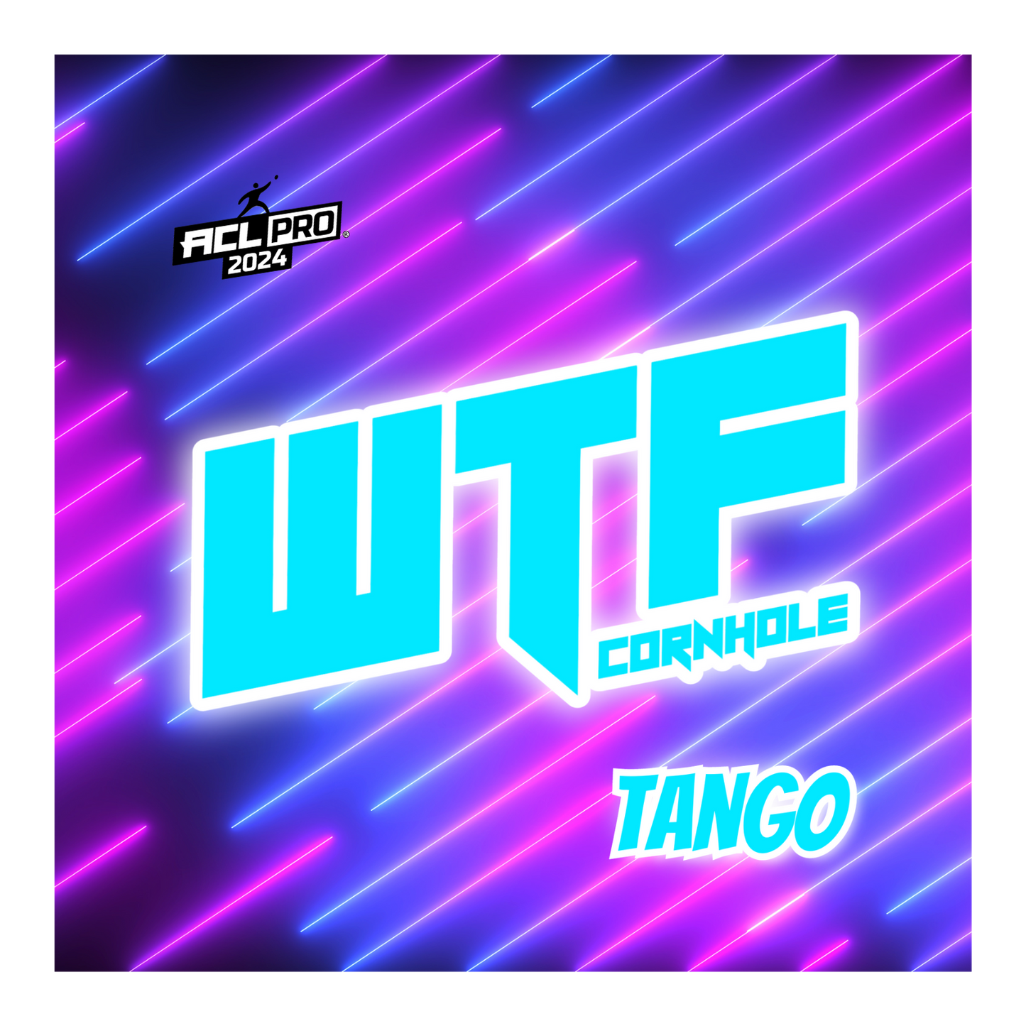 WTF Tango - ACL Pro Stamped Cornhole Bags - Set of 4 bags