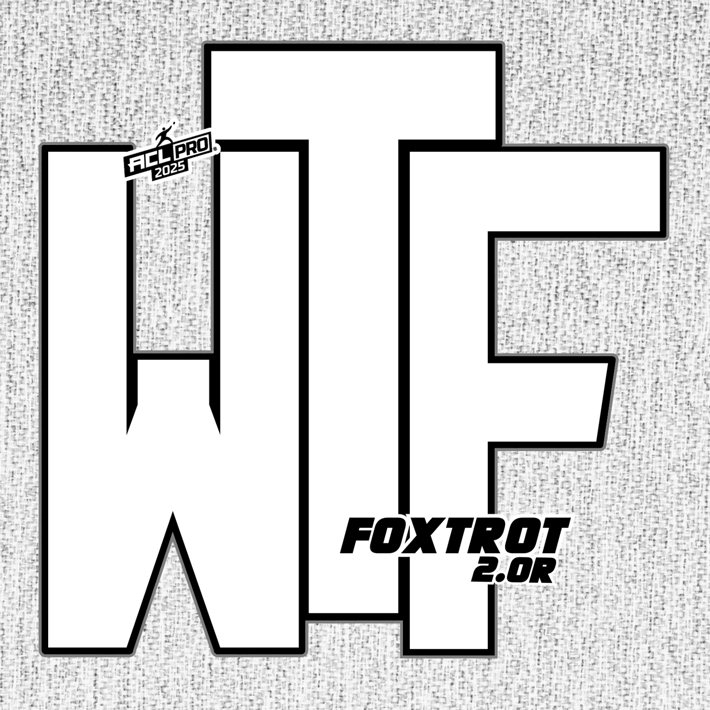 2025 Foxtrot 2.0 Expanded - ACL Pro Stamped Cornhole Bags - Set of 4 bags