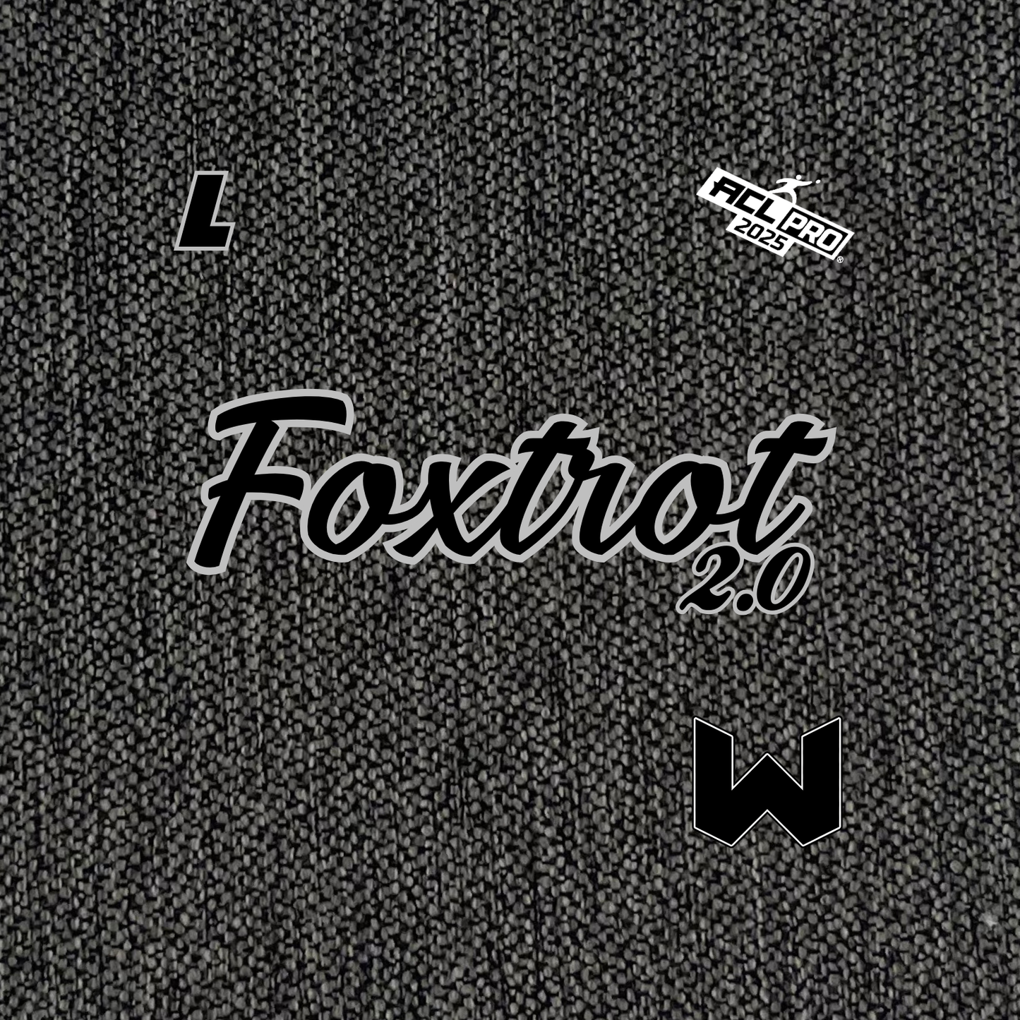 2025 Foxtrot 2.0 Simple - ACL Pro Stamped Cornhole Bags - Set of 4 bags