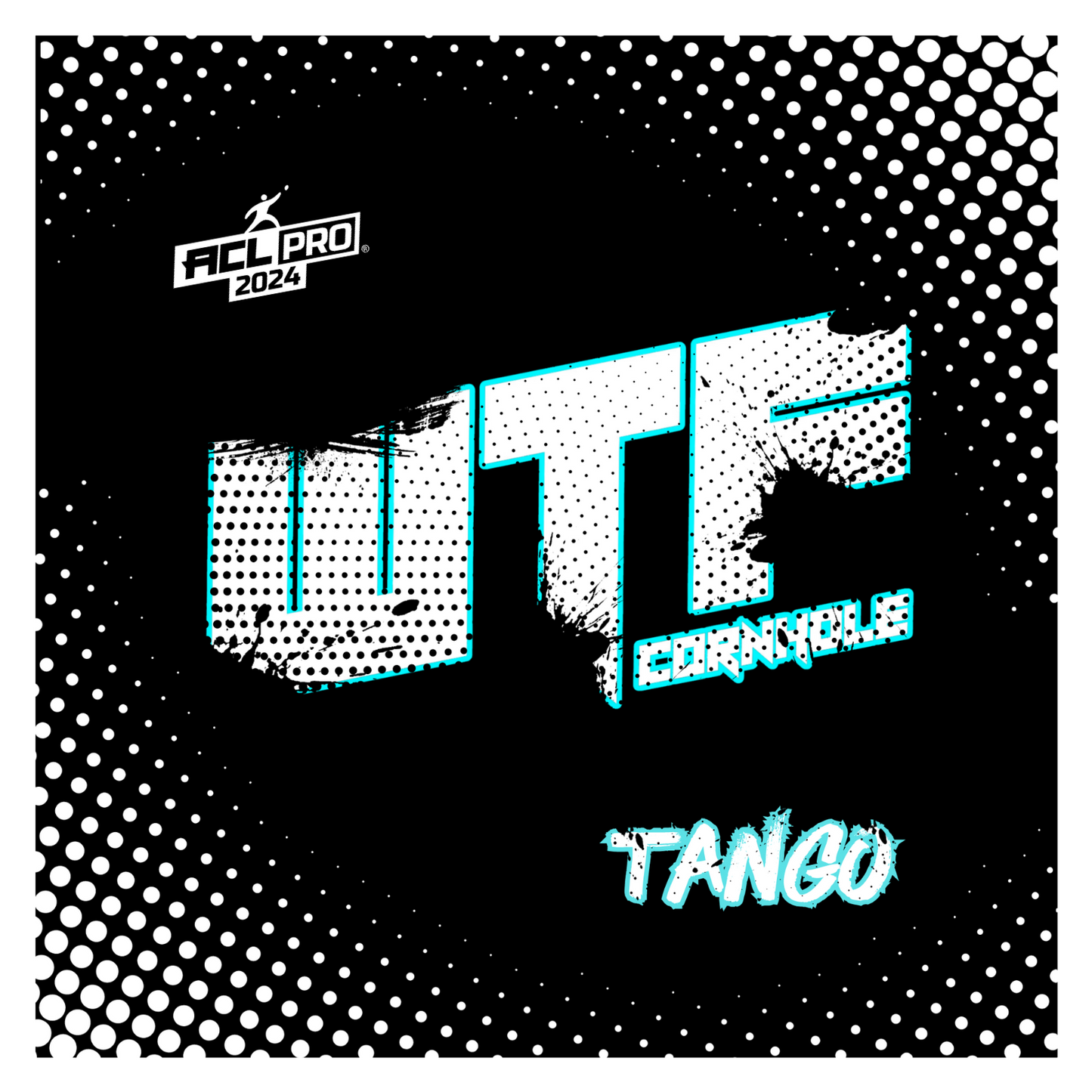 WTF Tango - ACL Pro Stamped Cornhole Bags - Set of 4 bags