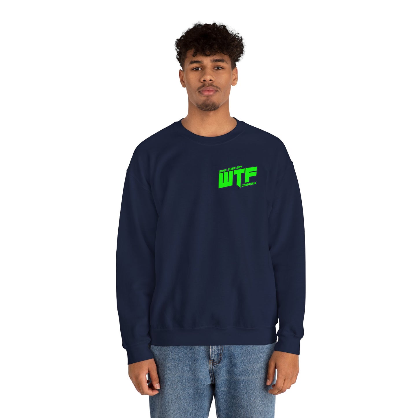 WTF Neon Logo Crewneck Sweatshirt
