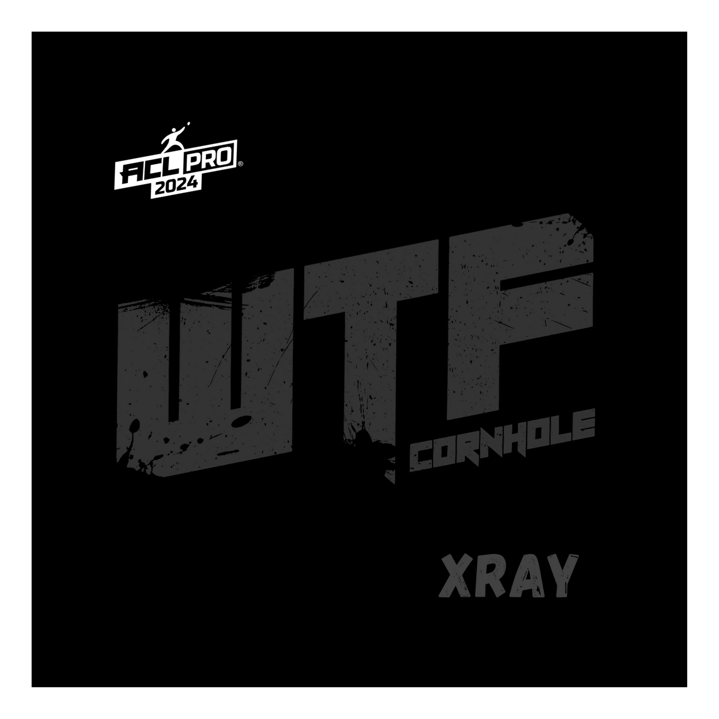 WTF X-RAY - ACL Pro Stamped Cornhole Bags - Set of 4 bags
