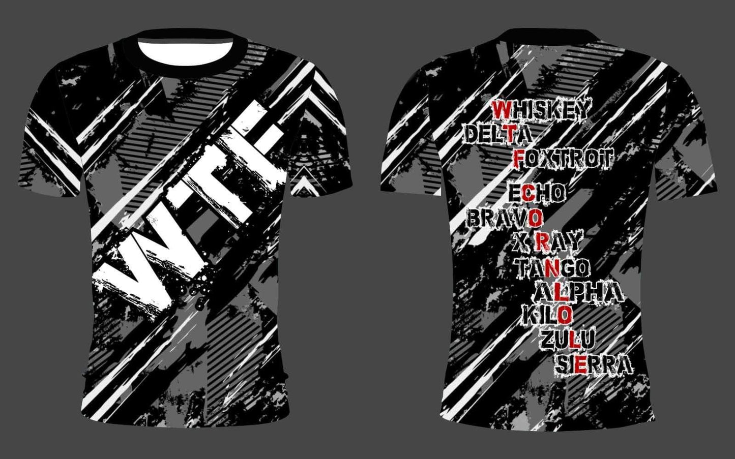 Black Scratch Jerseys