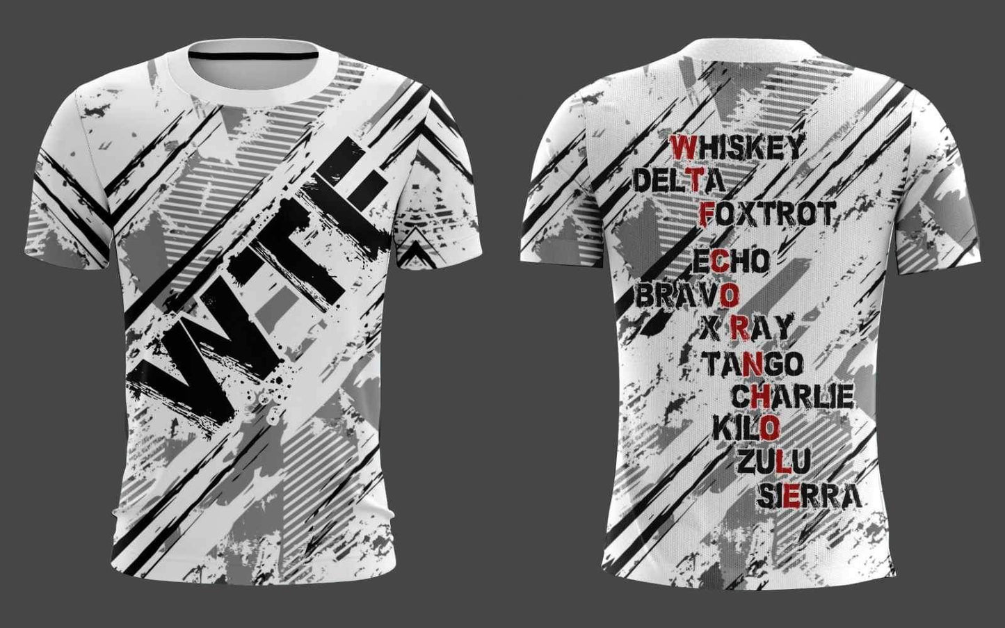 White Scratch Jerseys