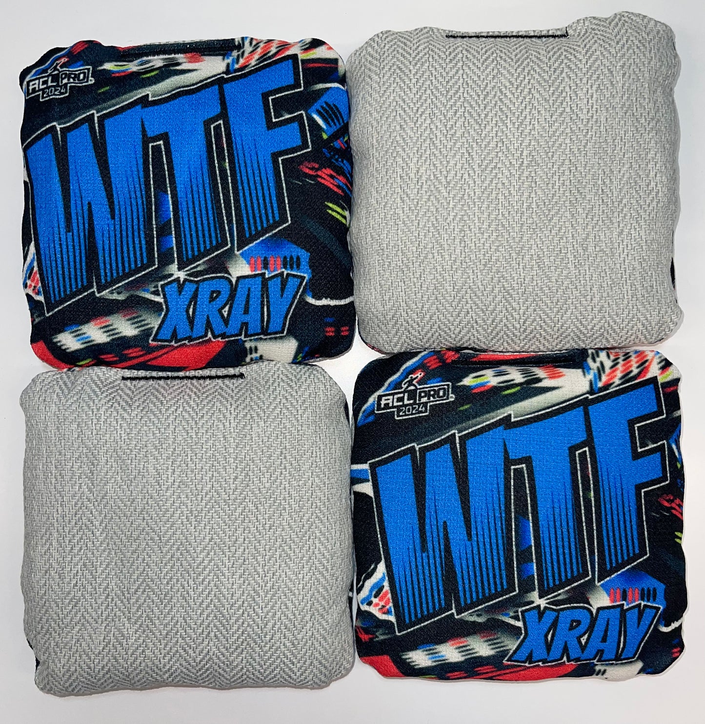 WTF X-RAY - ACL Pro Stamped Cornhole Bags - Set of 4 bags