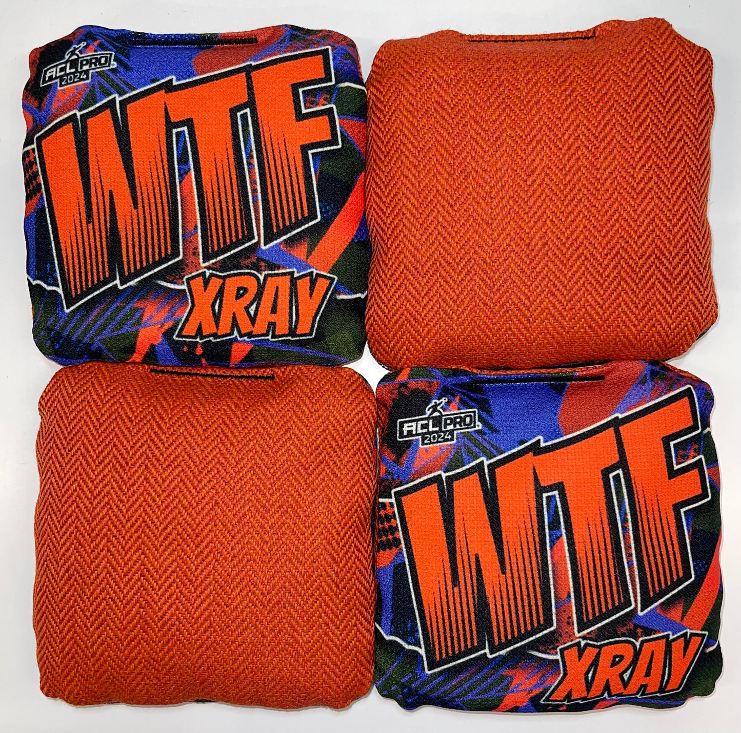 WTF X-RAY - ACL Pro Stamped Cornhole Bags - Set of 4 bags