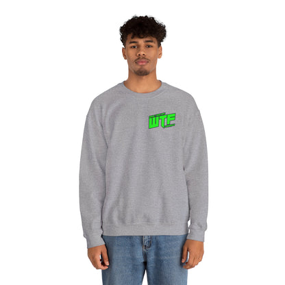 WTF Neon Logo Crewneck Sweatshirt