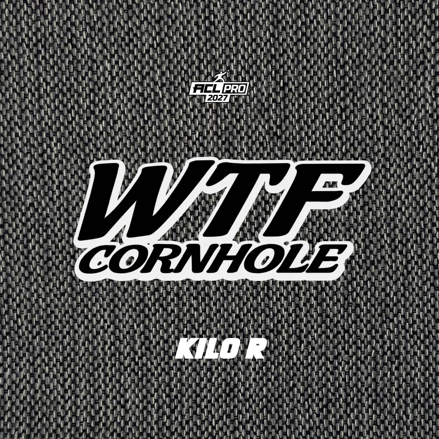 2027 WTF Kilo Carpet Matching - ACL Pro Stamped Cornhole Bags - Set of 4 bags