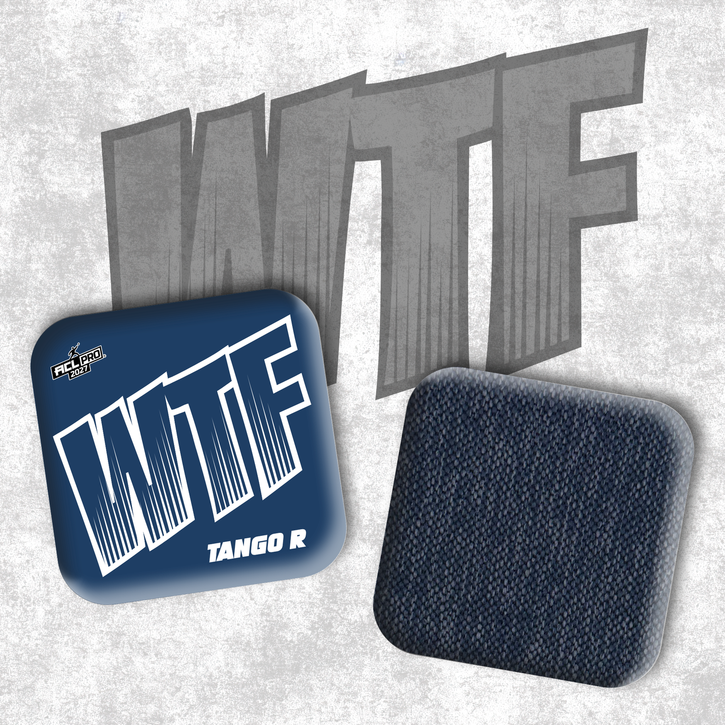 2027 WTF Tango Splatter - ACL Pro Stamped Cornhole Bags - Set of 4 bags