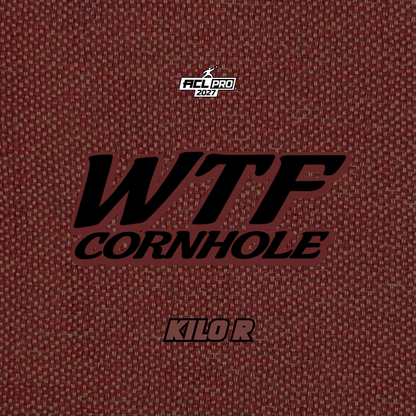 2027 WTF Kilo Carpet Matching - ACL Pro Stamped Cornhole Bags - Set of 4 bags