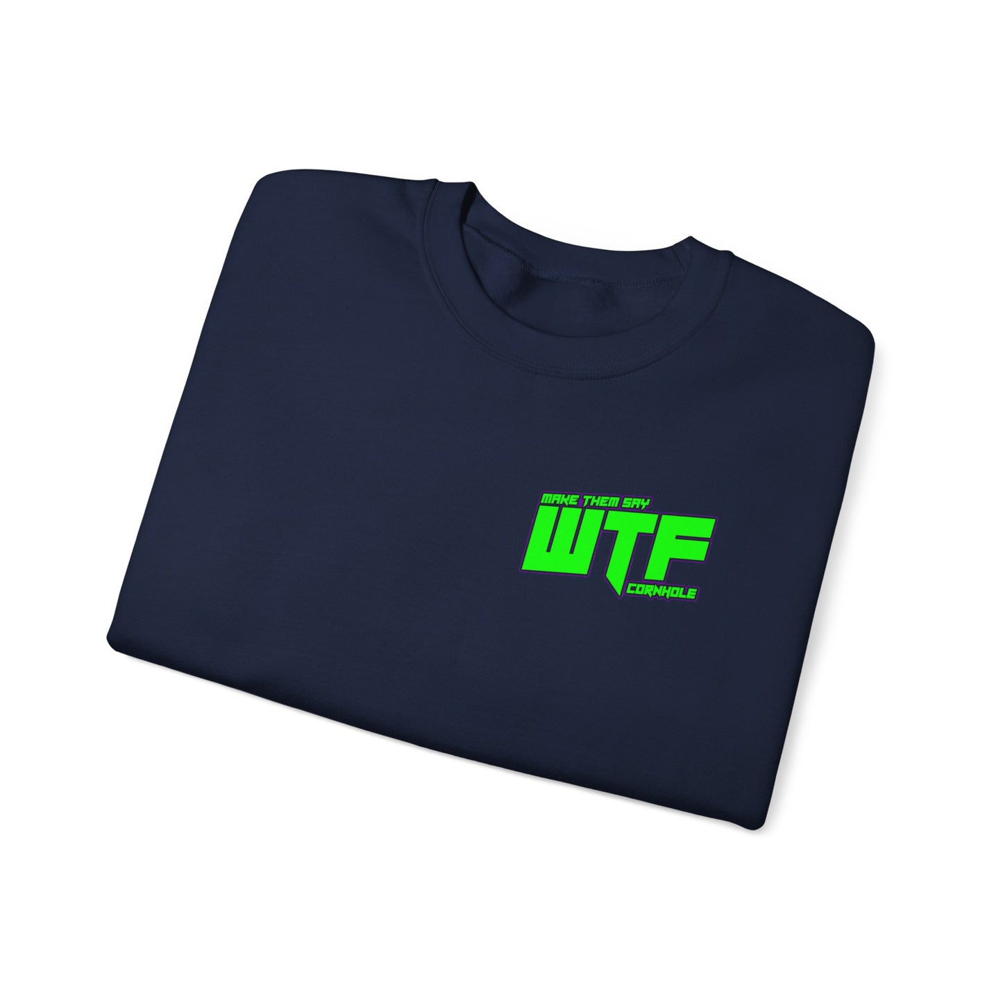 WTF Neon Logo Crewneck Sweatshirt