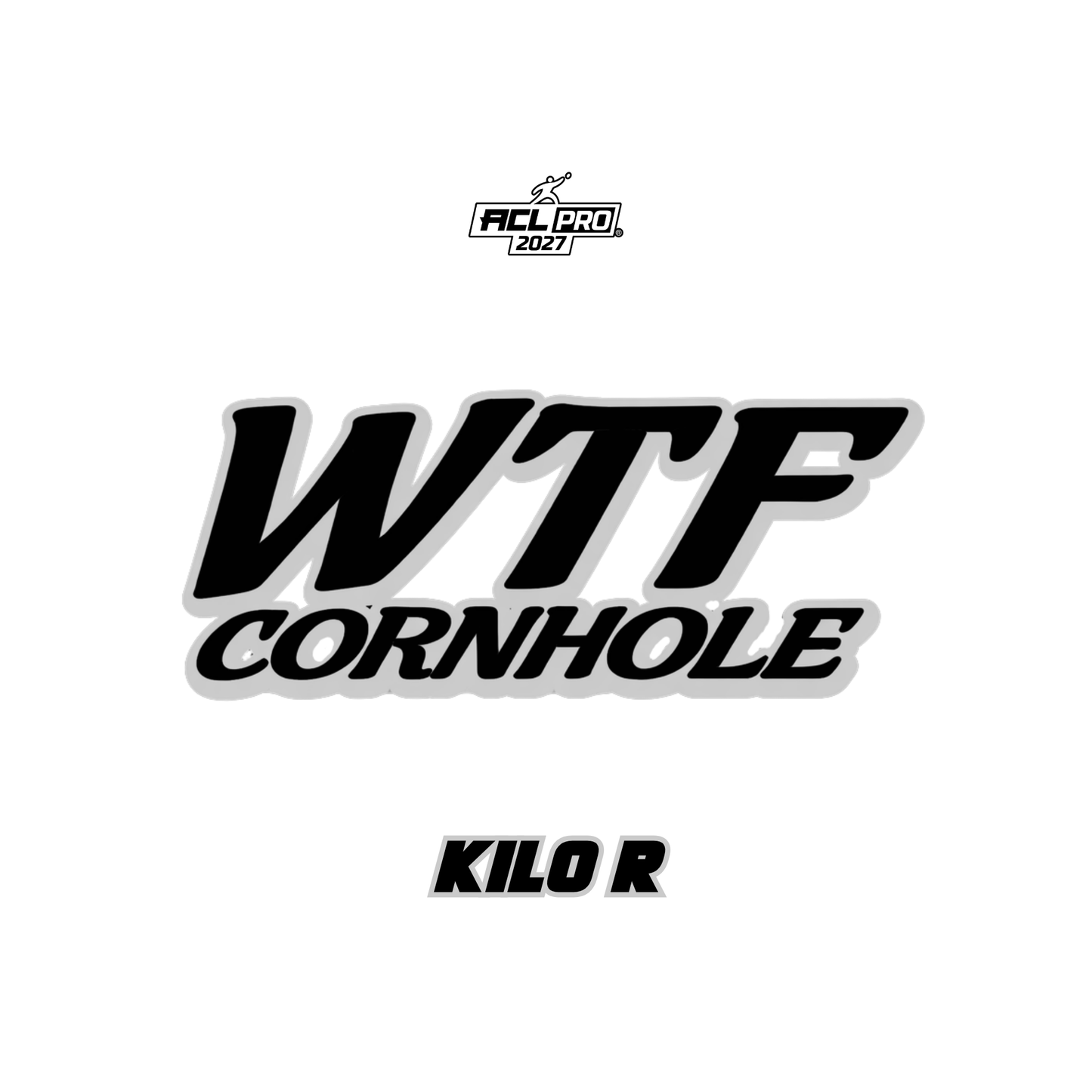 2027 WTF Kilo Carpet Matching - ACL Pro Stamped Cornhole Bags - Set of 4 bags