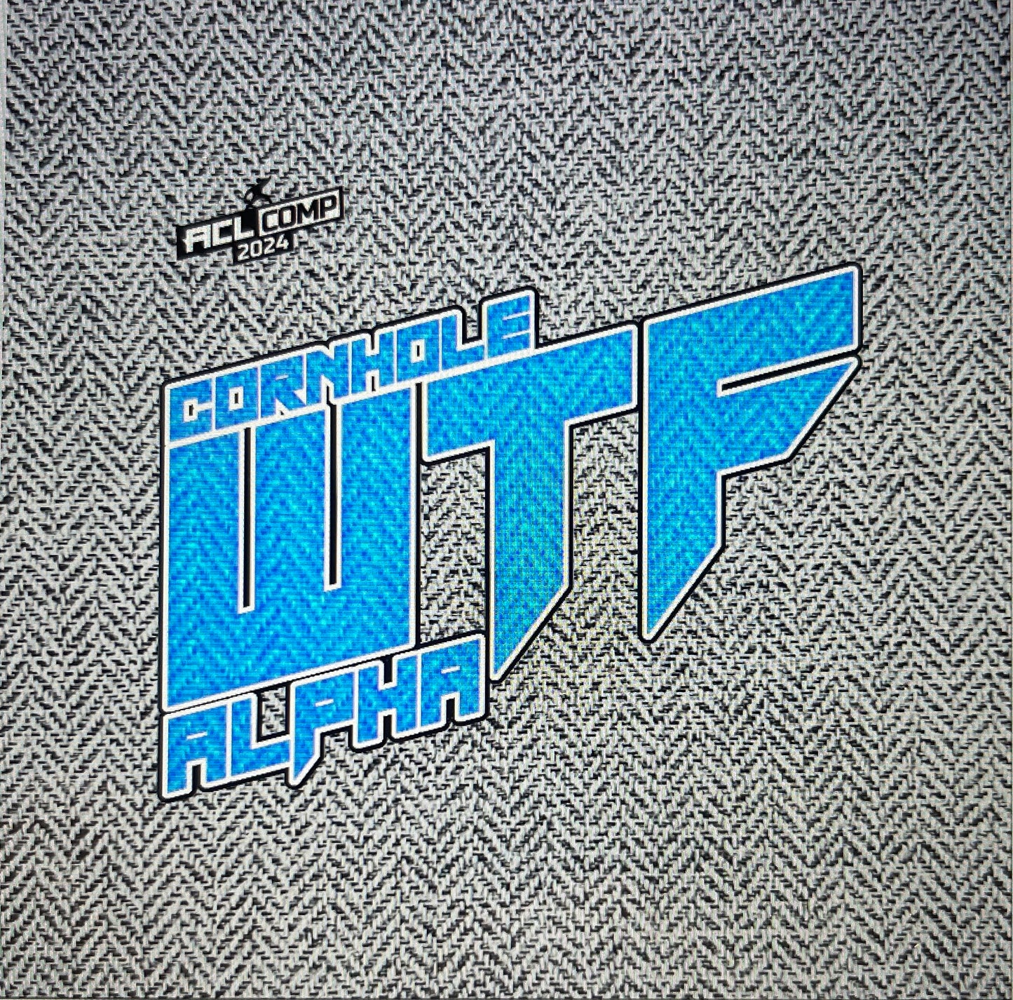 WTF Alpha - ACL Comp Stamped Cornhole Bags - Set of 4 bags