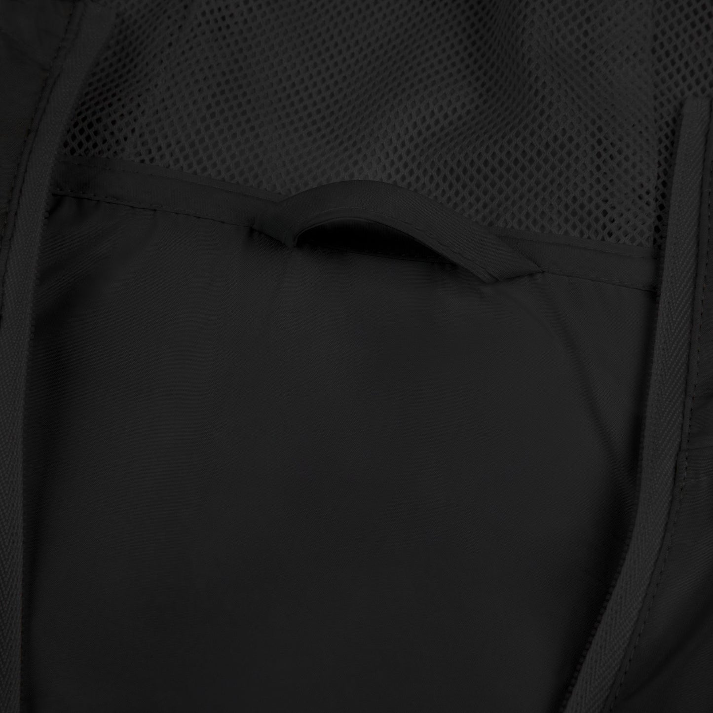 Windbreaker Jacket — Minimal Geometric 'W' Logo Lightweight Hooded Windbreaker