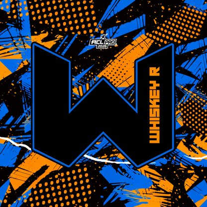 2026 WTF Whiskey Abstract Design - ACL Pro Stamped Cornhole Bags - Set of 4 bags