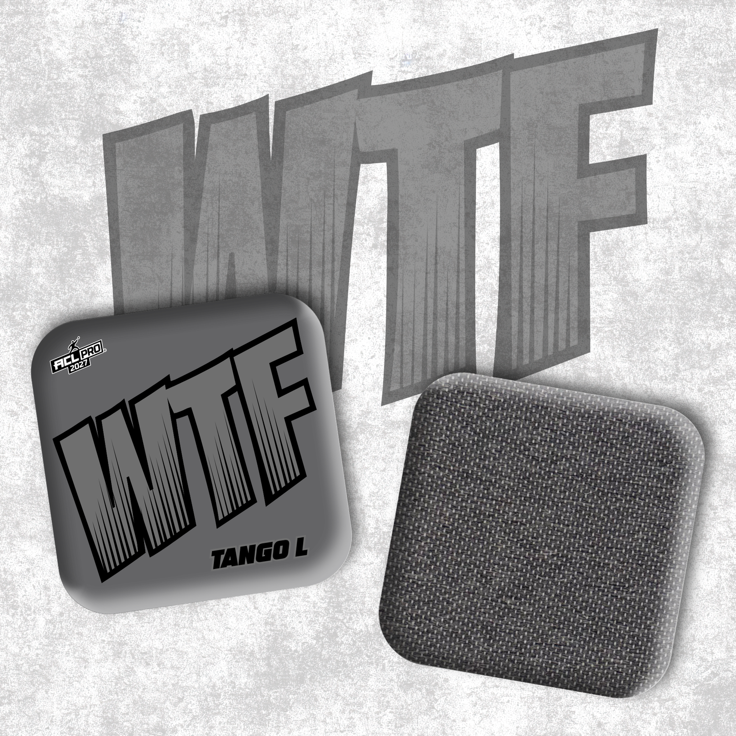 2027 WTF Tango Splatter - ACL Pro Stamped Cornhole Bags - Set of 4 bags