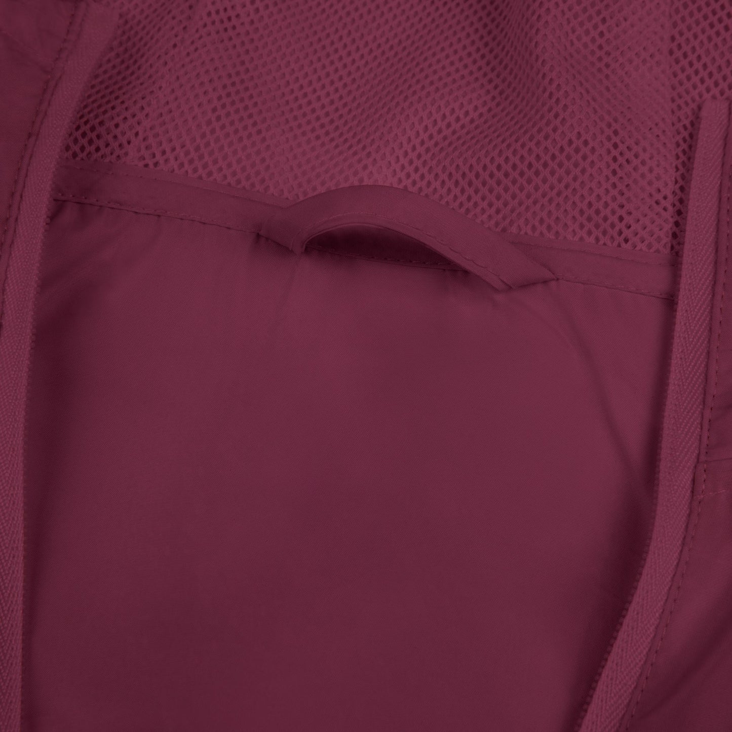 Windbreaker Jacket — Minimal Geometric 'W' Logo Lightweight Hooded Windbreaker