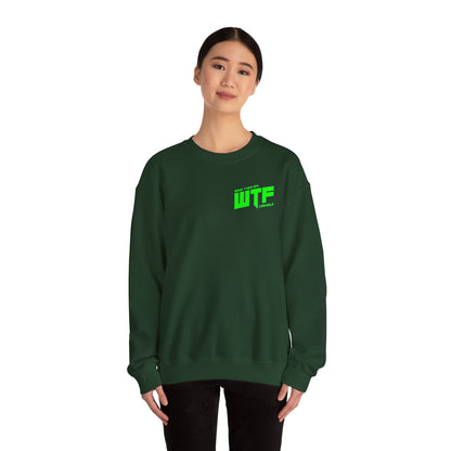 WTF Neon Logo Crewneck Sweatshirt
