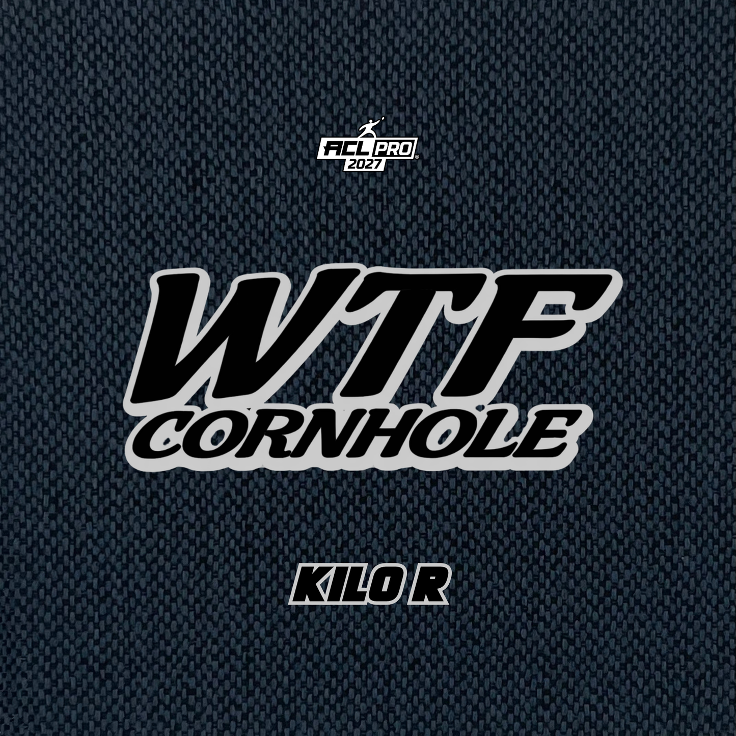 2027 WTF Kilo Carpet Matching - ACL Pro Stamped Cornhole Bags - Set of 4 bags