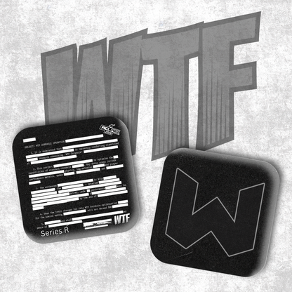 Redacted 2026 WTF Designs - ACL Stamped Cornhole Bags - Set of 4 bags