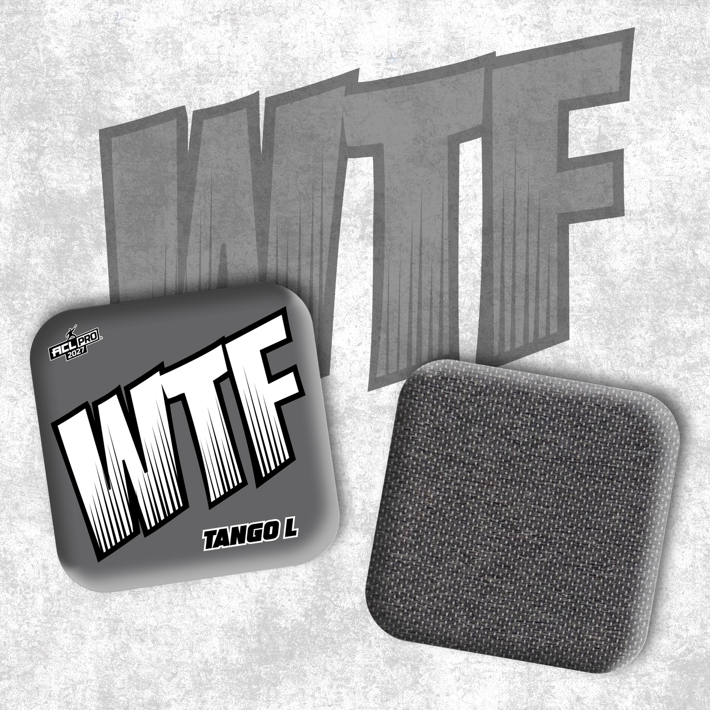 2027 WTF Tango Splatter - ACL Pro Stamped Cornhole Bags - Set of 4 bags