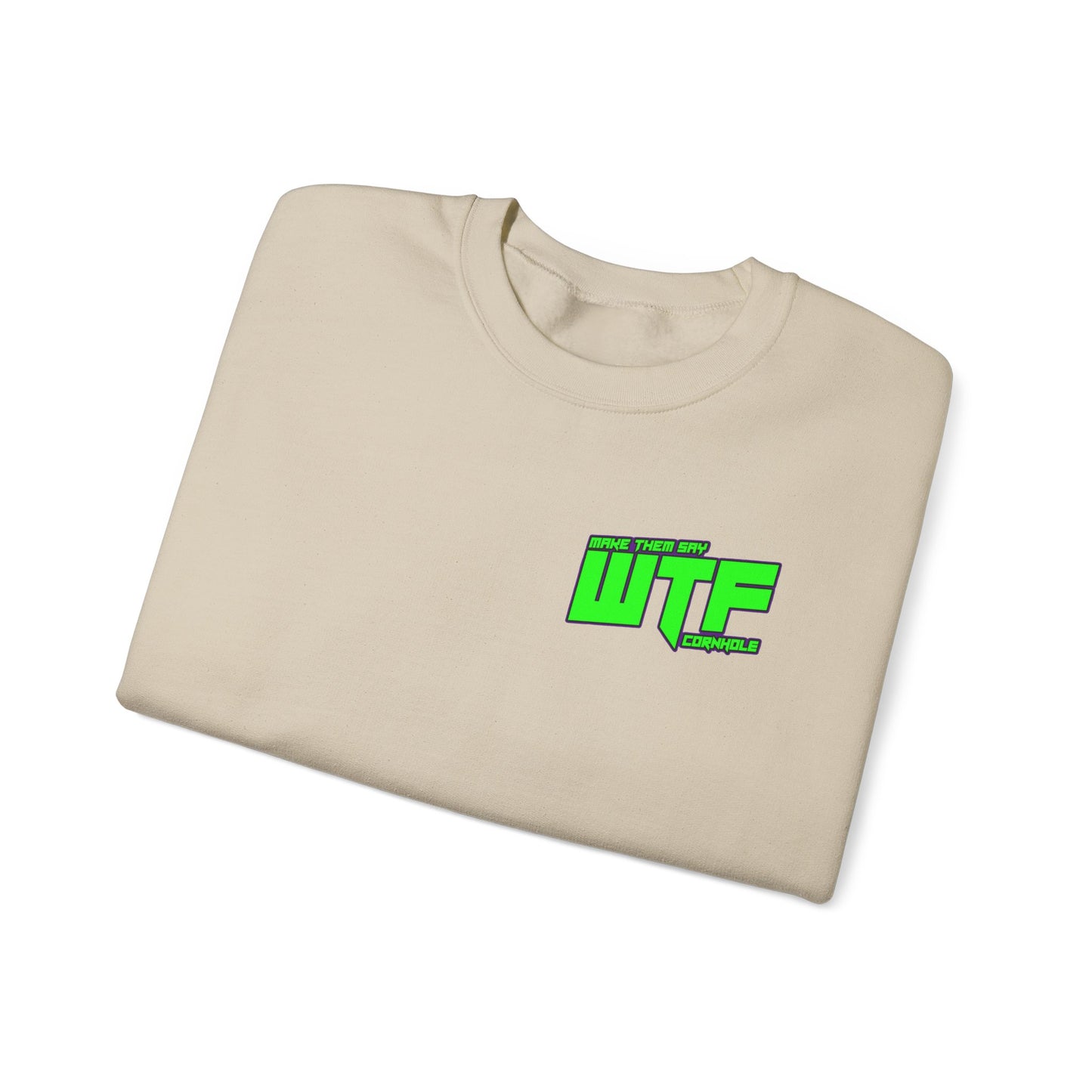 WTF Neon Logo Crewneck Sweatshirt