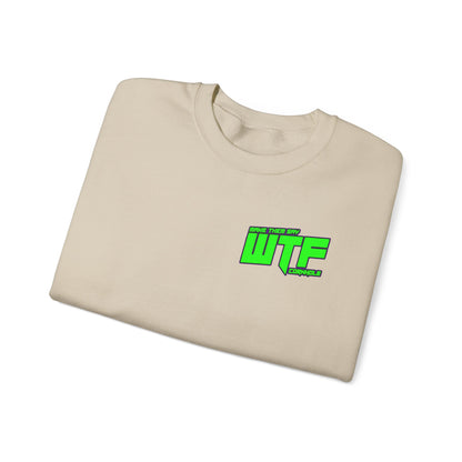 WTF Neon Logo Crewneck Sweatshirt