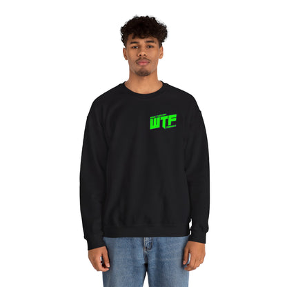 WTF Neon Logo Crewneck Sweatshirt