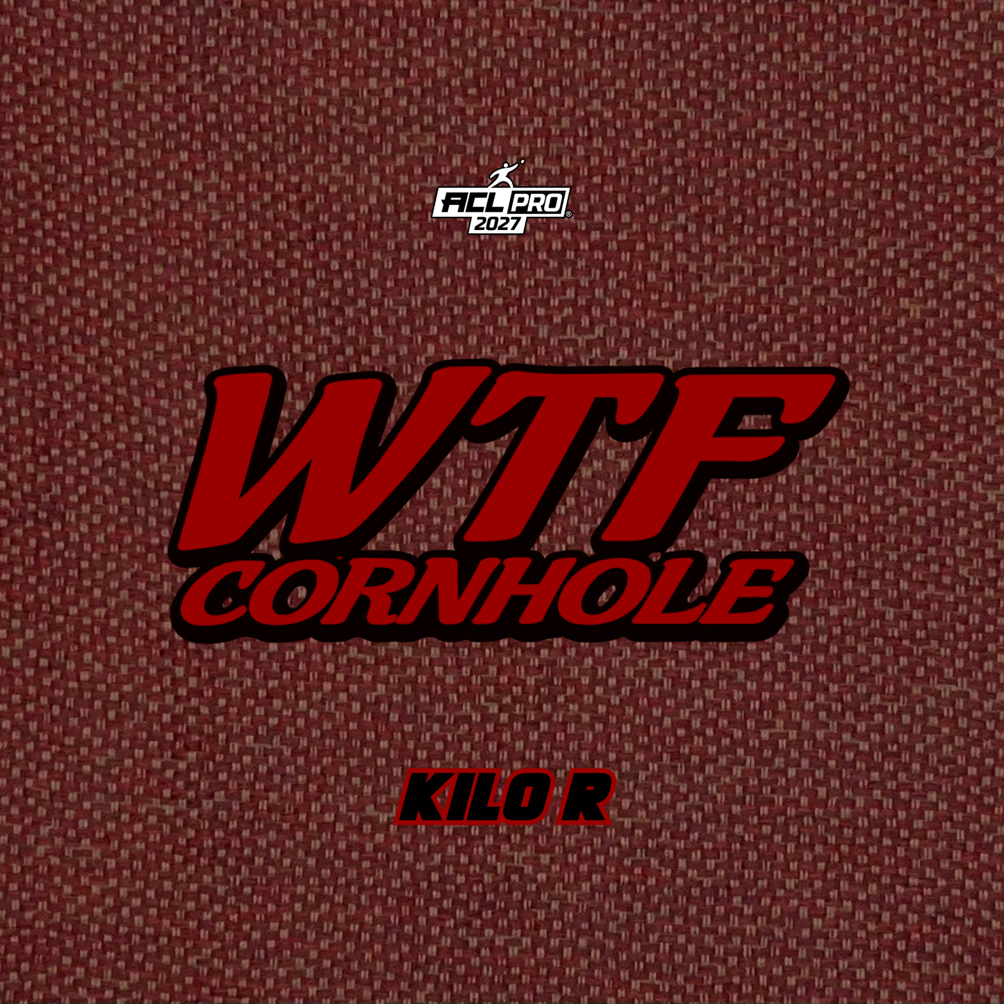 2027 WTF Kilo Carpet Matching - ACL Pro Stamped Cornhole Bags - Set of 4 bags