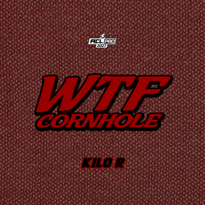 2027 WTF Kilo Carpet Matching - ACL Pro Stamped Cornhole Bags - Set of 4 bags
