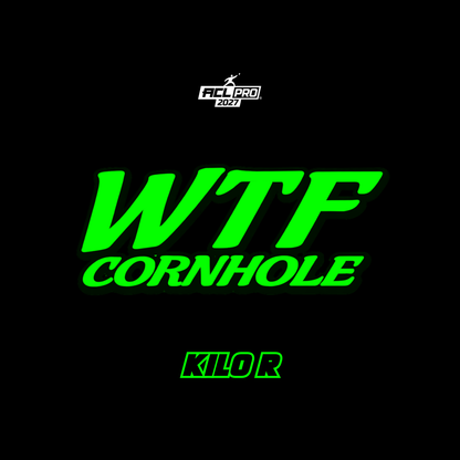 2027 WTF Kilo Carpet Matching - ACL Pro Stamped Cornhole Bags - Set of 4 bags