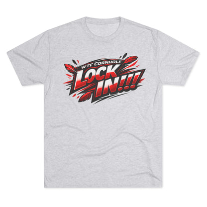 WTF Cornhole "Lock In!!!" Graphic Tee — Competitive Cornhole Shirt