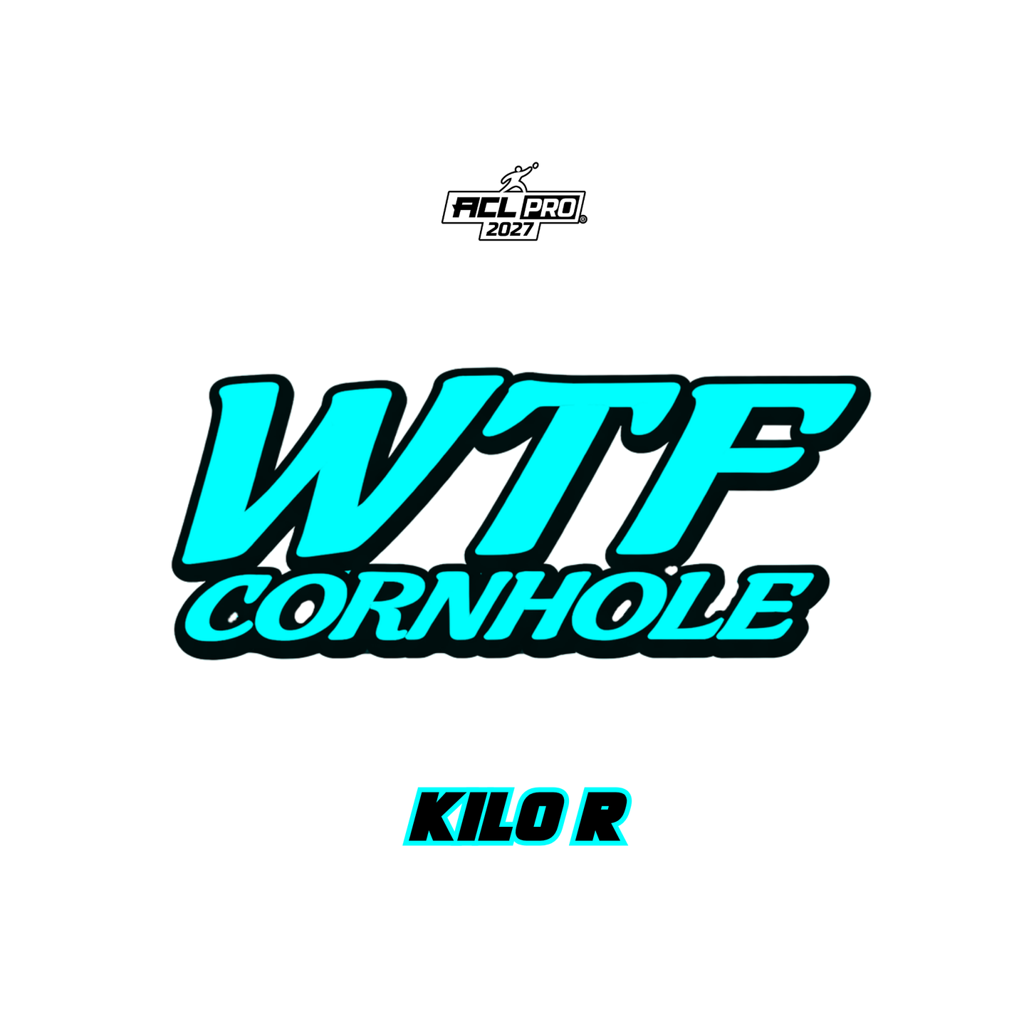 2027 WTF Kilo Carpet Matching - ACL Pro Stamped Cornhole Bags - Set of 4 bags
