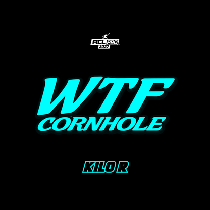 2027 WTF Kilo Carpet Matching - ACL Pro Stamped Cornhole Bags - Set of 4 bags