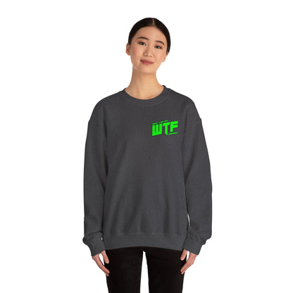 WTF Neon Logo Crewneck Sweatshirt