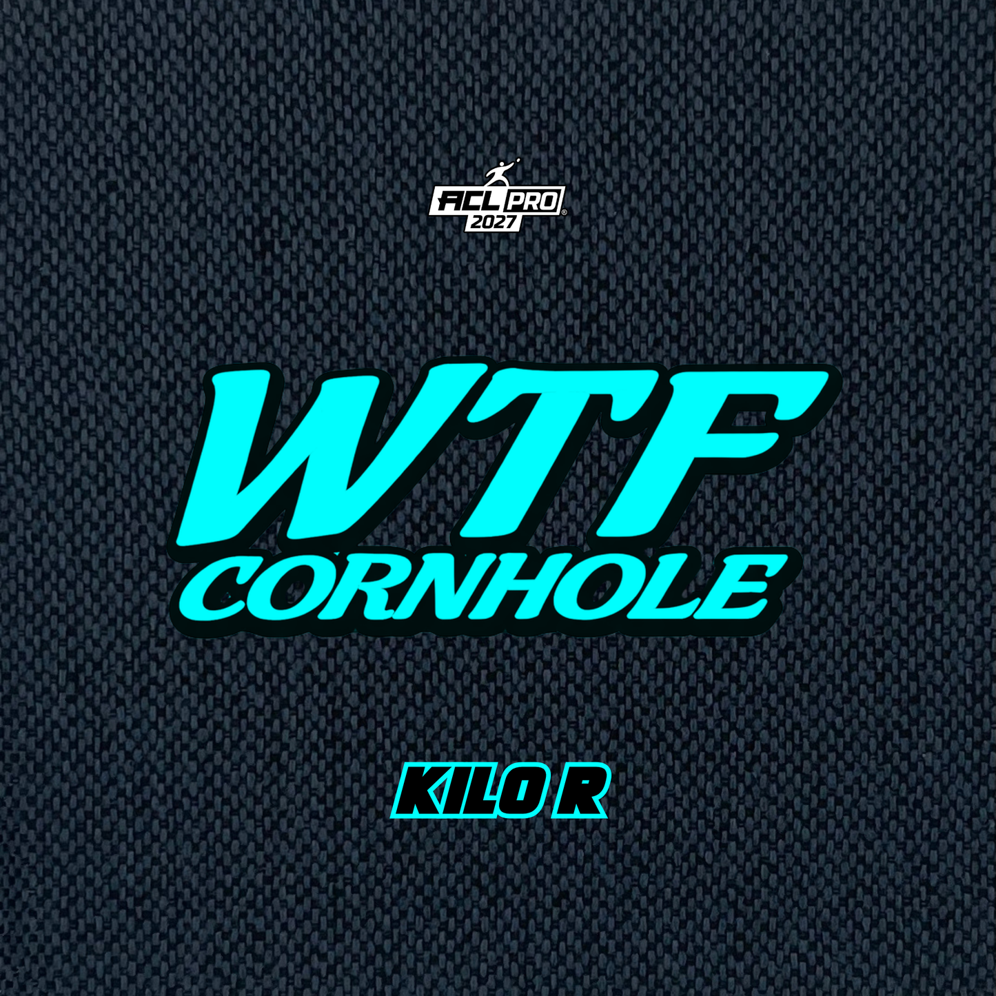 2027 WTF Kilo Carpet Matching - ACL Pro Stamped Cornhole Bags - Set of 4 bags