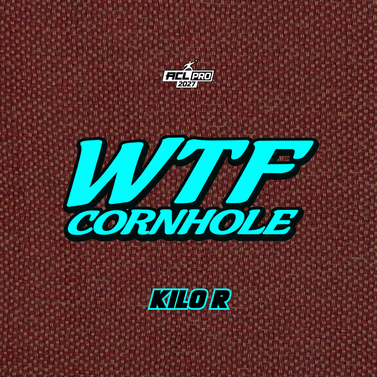2027 WTF Kilo Carpet Matching - ACL Pro Stamped Cornhole Bags - Set of 4 bags