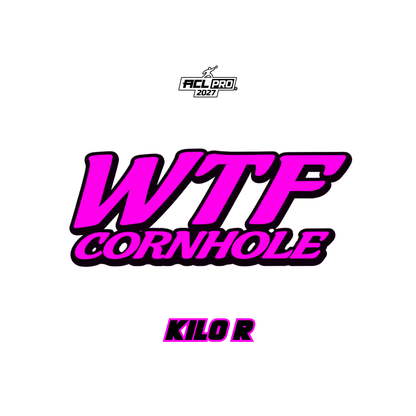 2027 WTF Kilo Carpet Matching - ACL Pro Stamped Cornhole Bags - Set of 4 bags