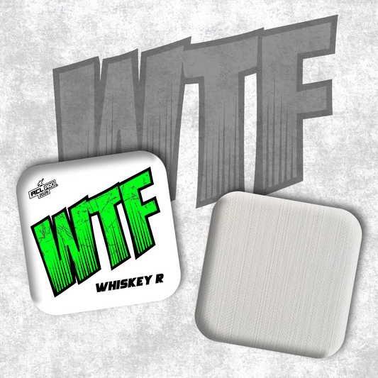 2026 WTF Whiskey Big Logo - ACL Pro Stamped Cornhole Bags - Set of 4 bags