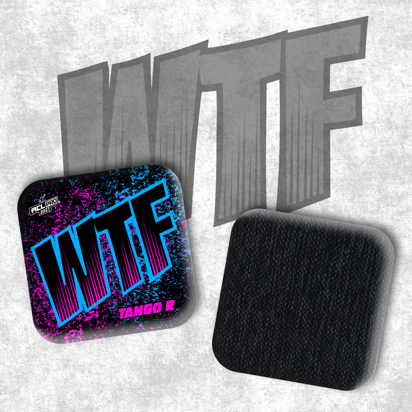 2027 WTF Tango Splatter - ACL Pro Stamped Cornhole Bags - Set of 4 bags