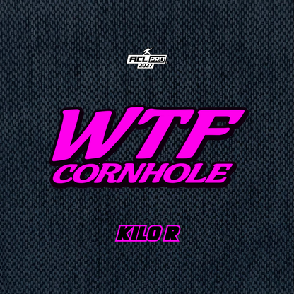 2027 WTF Kilo Carpet Matching - ACL Pro Stamped Cornhole Bags - Set of 4 bags