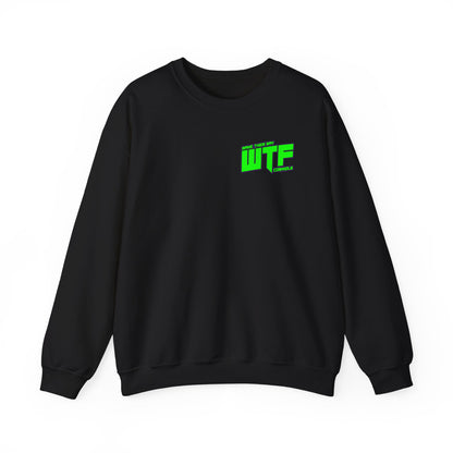 WTF Neon Logo Crewneck Sweatshirt